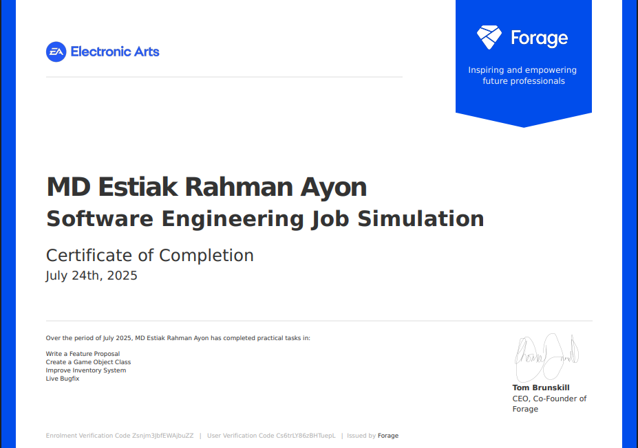 Certificate 2