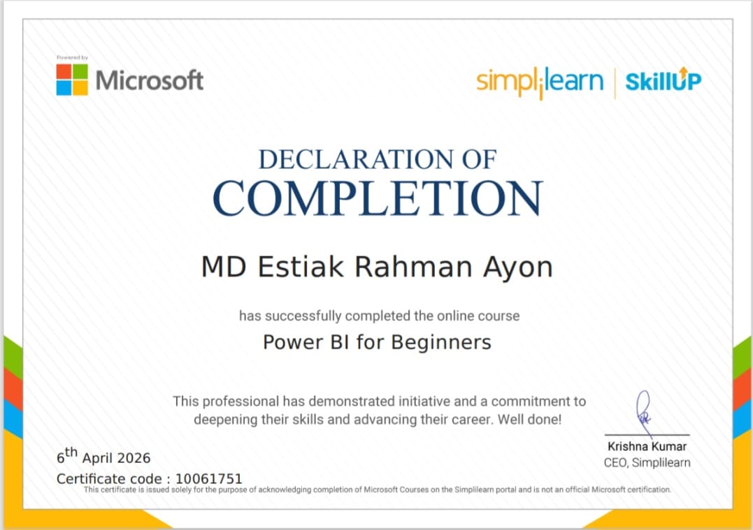 Certificate 5
