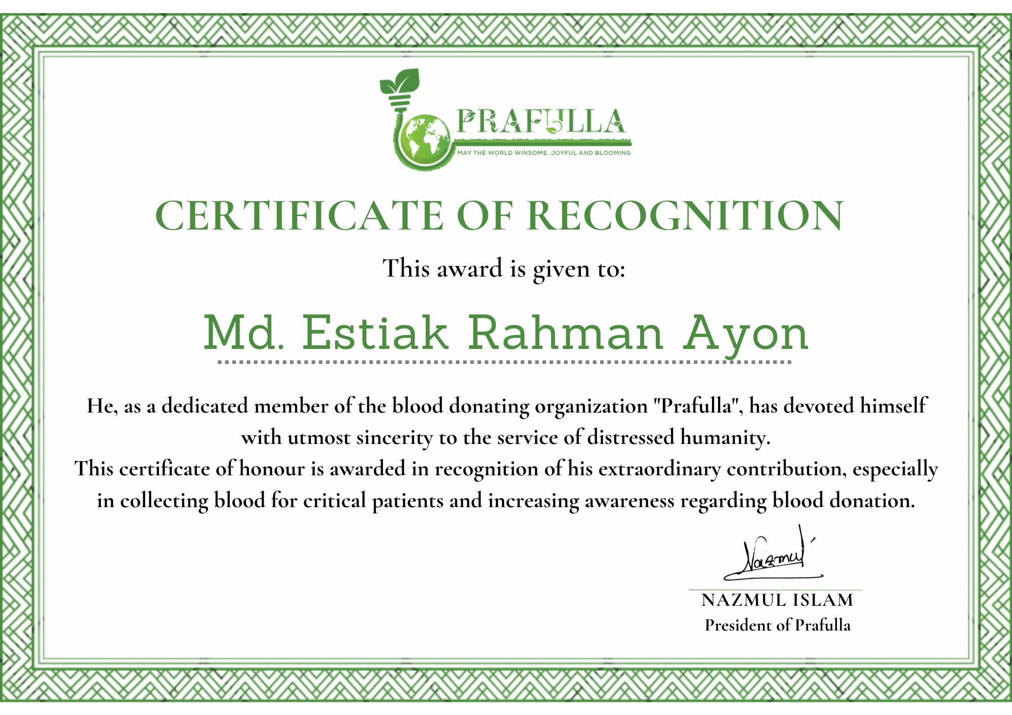 Certificate 5